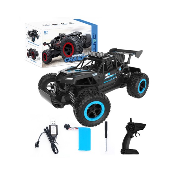 JJRC Off-Road Big Monster Truck Q102 Shadow Chaser with Remote Control Blue